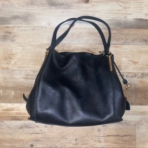 Coach Leather Shoulder Bag Purse